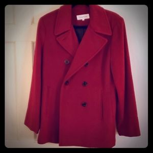 Calvin Klein half length Navy Coat